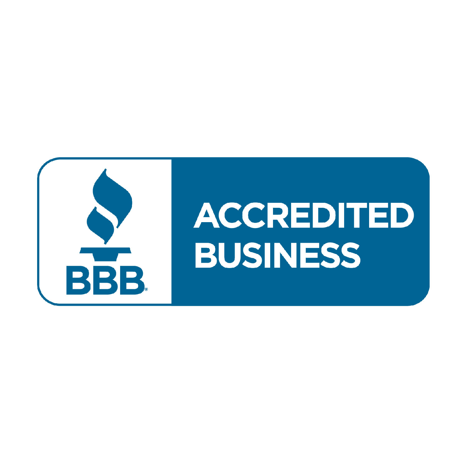 Better Business Bureau accredited business badge